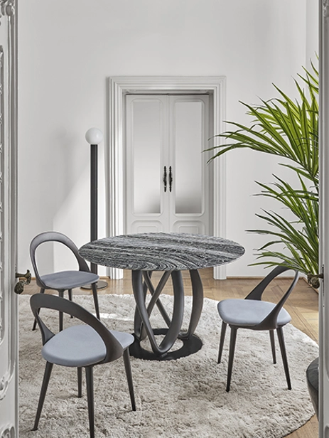 Infinity Yuvarlak Yemek Masası