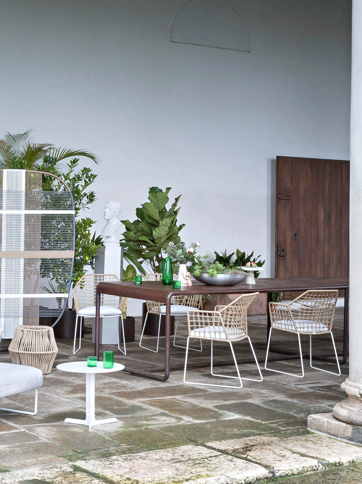 Ny Solein Koltuğu Beyaz - Kollu NY