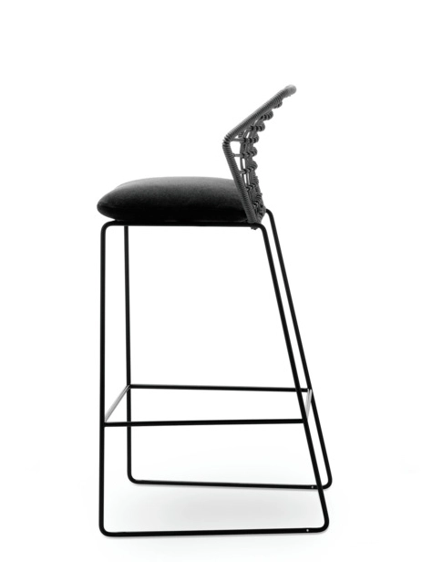 NY Soleil Yüksek Tabure Beyaz - Bar Sandalyesi